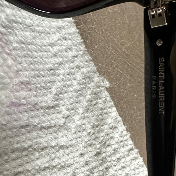 Saint Laurent Black Sunglasses with Case and Cloth main image 6